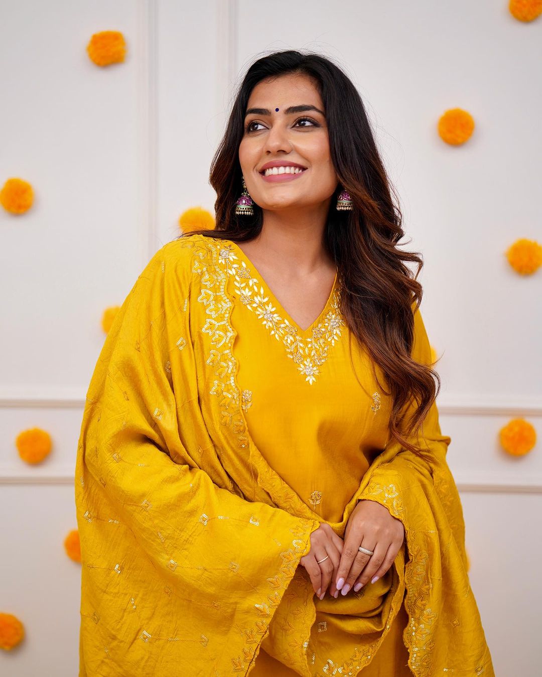 Women Embroidered Anarkali Kurta Set